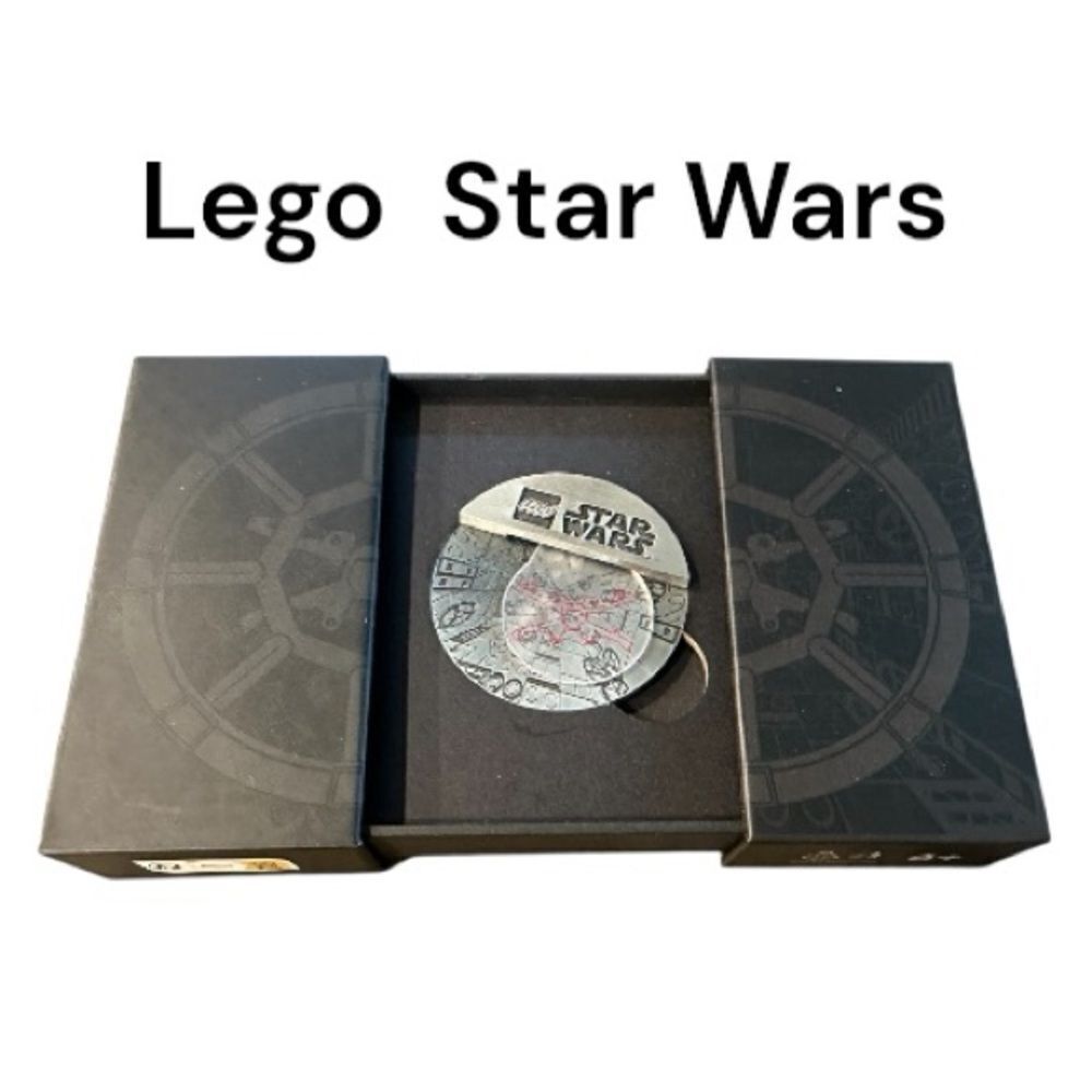 LEGO Star Wars Display coin medallion Set in Black and Gray